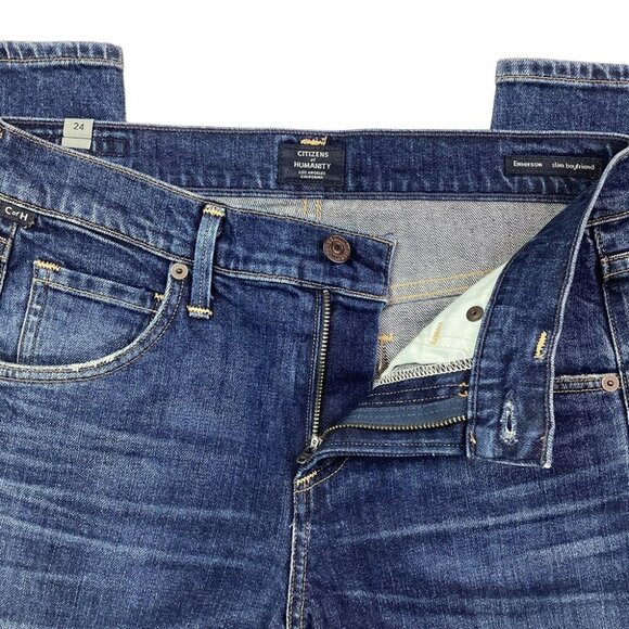 Citizens Of Humanity Emerson Slim Boyfriend  Jeans Womans 24 - Picture 7 of 10